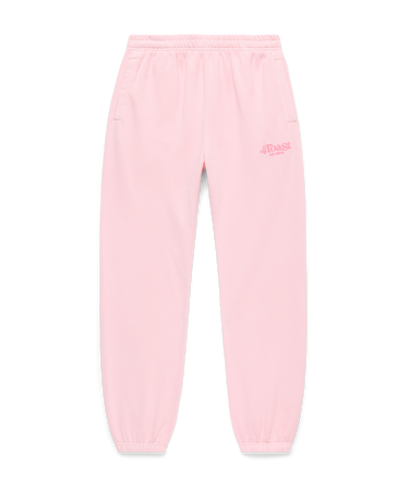 Logo Sweatpants Soft Pink