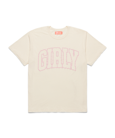 Girly Boyfriend Tee Ivory