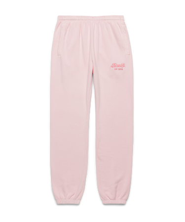 Logo Sweatpants Soft Pink