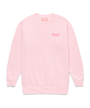 Logo Crewneck Soft Pink