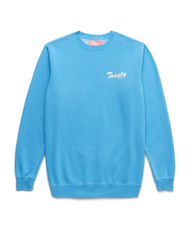 Toasty Crewneck Cerulean