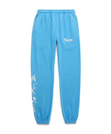 Toasty Sweatpants Cerulean